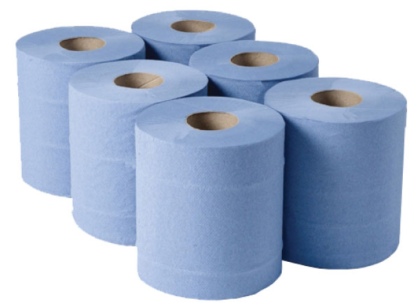 CENTREFEED ROLL 2 PLY BLUE 150X 170