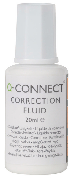 Q-Connect Correction Fluid 20ml (Pk 1)