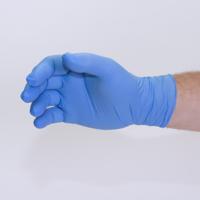 Blue Nitrile Powder Free Glove Large