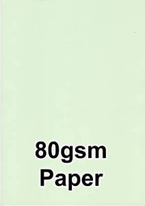 A4 Pastel Green Copier Paper 80gsm