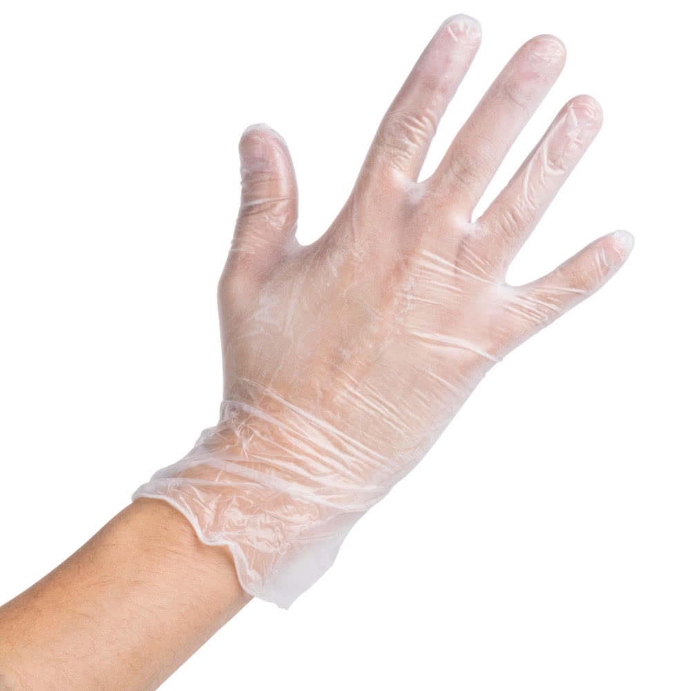 Clear Vinyl P/F Extra Large Gloves Pk100