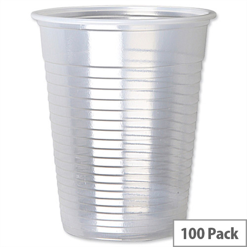 7Oz Plastic Drinking Cups Pk 100