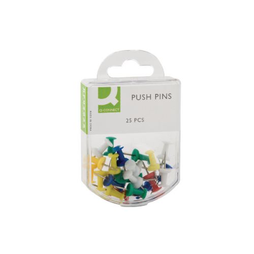 Q-Connect Push Pin Pk25