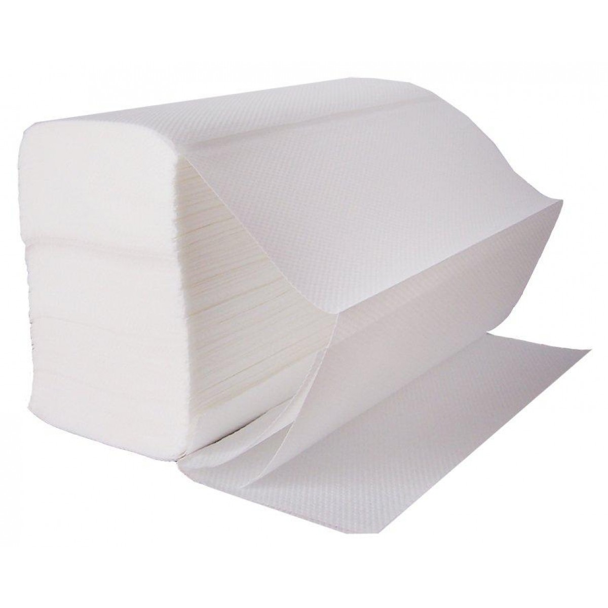 2 Ply White 'Z' Fold Hand Towels