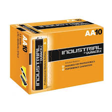 Duracell Industrial AA Batteries Pk 10