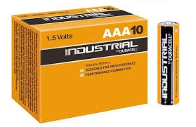 Duracell Industrial AAA Batteries Pk 10