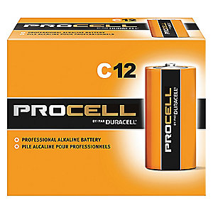 Duracell Industrial C Batteries Pk 10