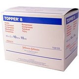 Topper 8 Sterile Swabs 7.5cm x 7.5cm