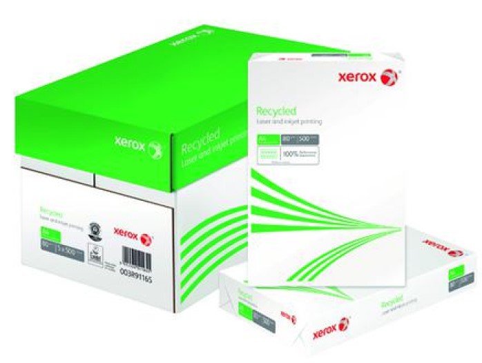 617861 Xerox Recycled A4 80gsm Pk 2500