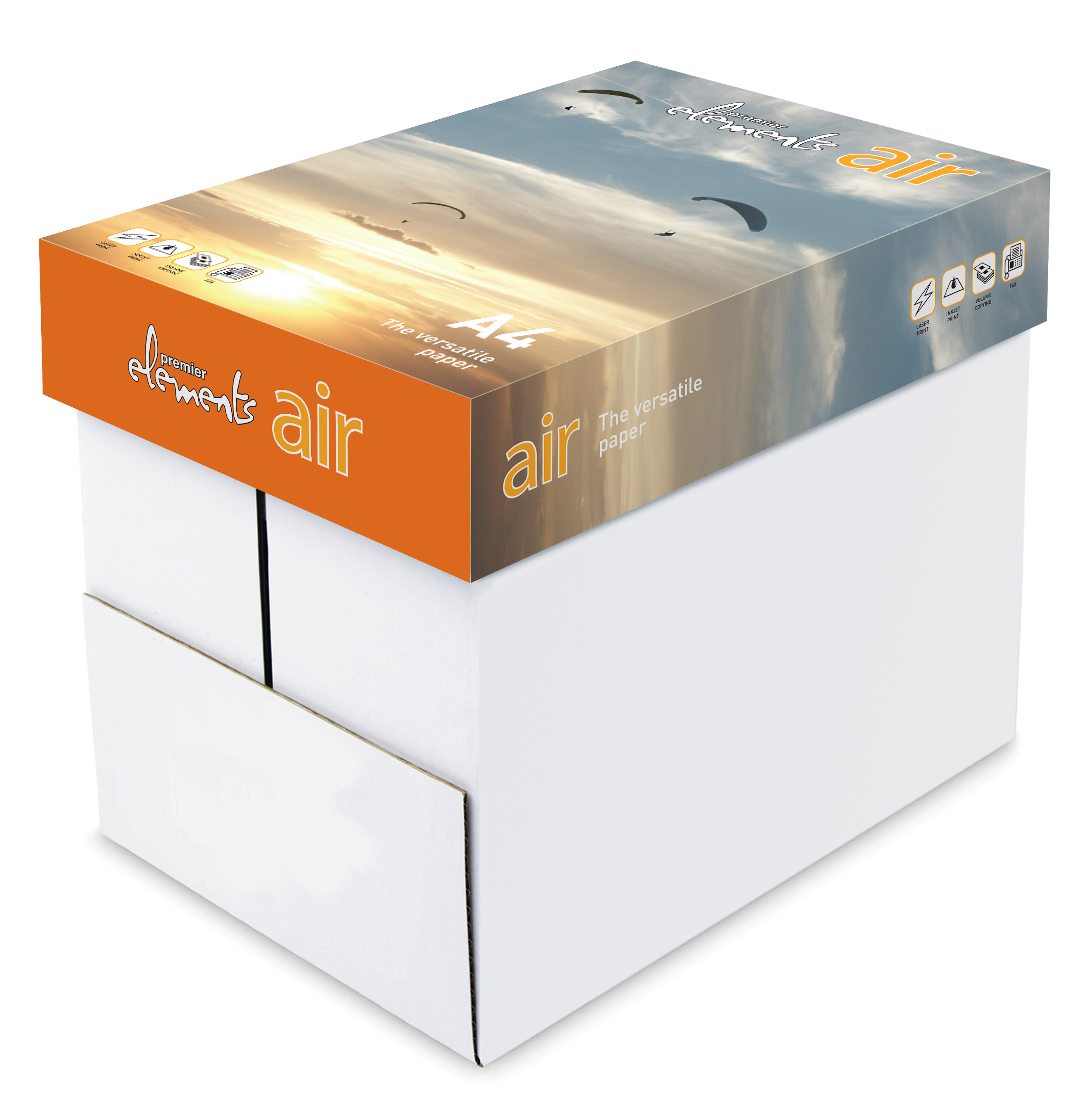 Premier Elements Air A4 White Business Paper Box 2500