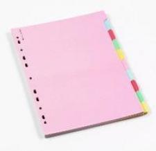 Np A4 Manilla Divider 10Part Multi