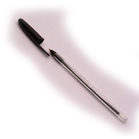 Black Medium Ball Point Pen Pk50