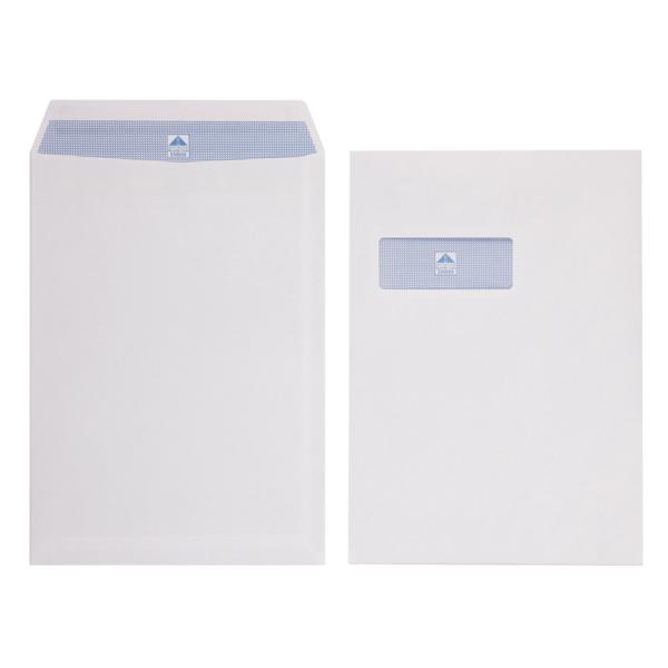 C4 S/S White Window Envelopes 90gsm