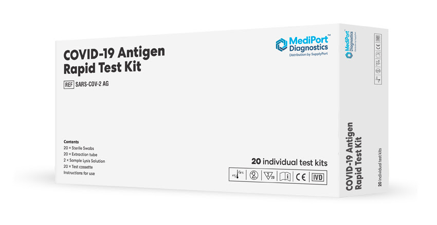 COVID 19 ANTIGEN RAPID FLOW TEST 20 PACK