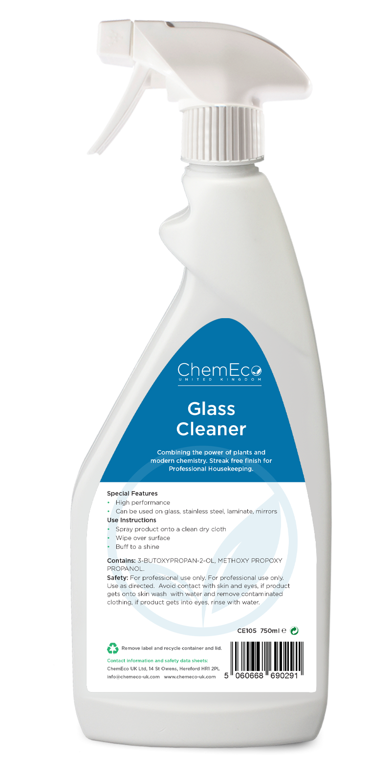 Glass Cleaner 1 x 750ml