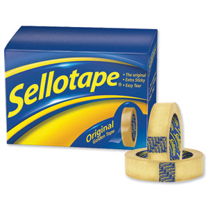 SELLOTAPE ORIGINAL 18mm x 66m - MULTI BUY DISCOUNT AVAILABLE!!