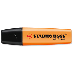 STABILO BOSS HIGHLIGHTER ORANGE - MULTI BUY DISCOUNT AVAILABLE!!