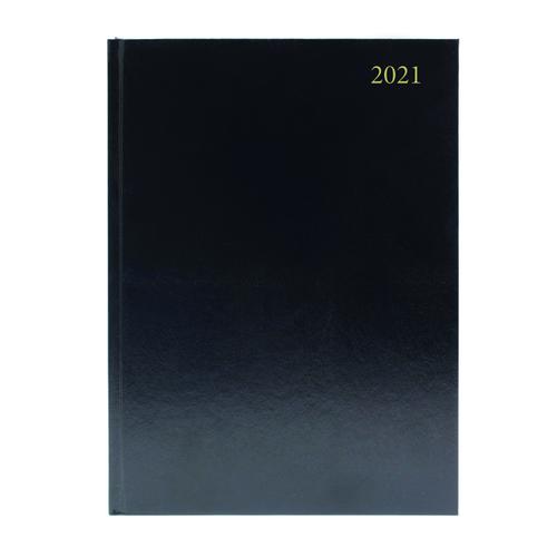 DIARY A5 Week to View 2022 BLACK