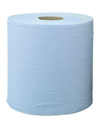 CENTRE FEED ROLLS 175mm x 150m 2ply BLUE