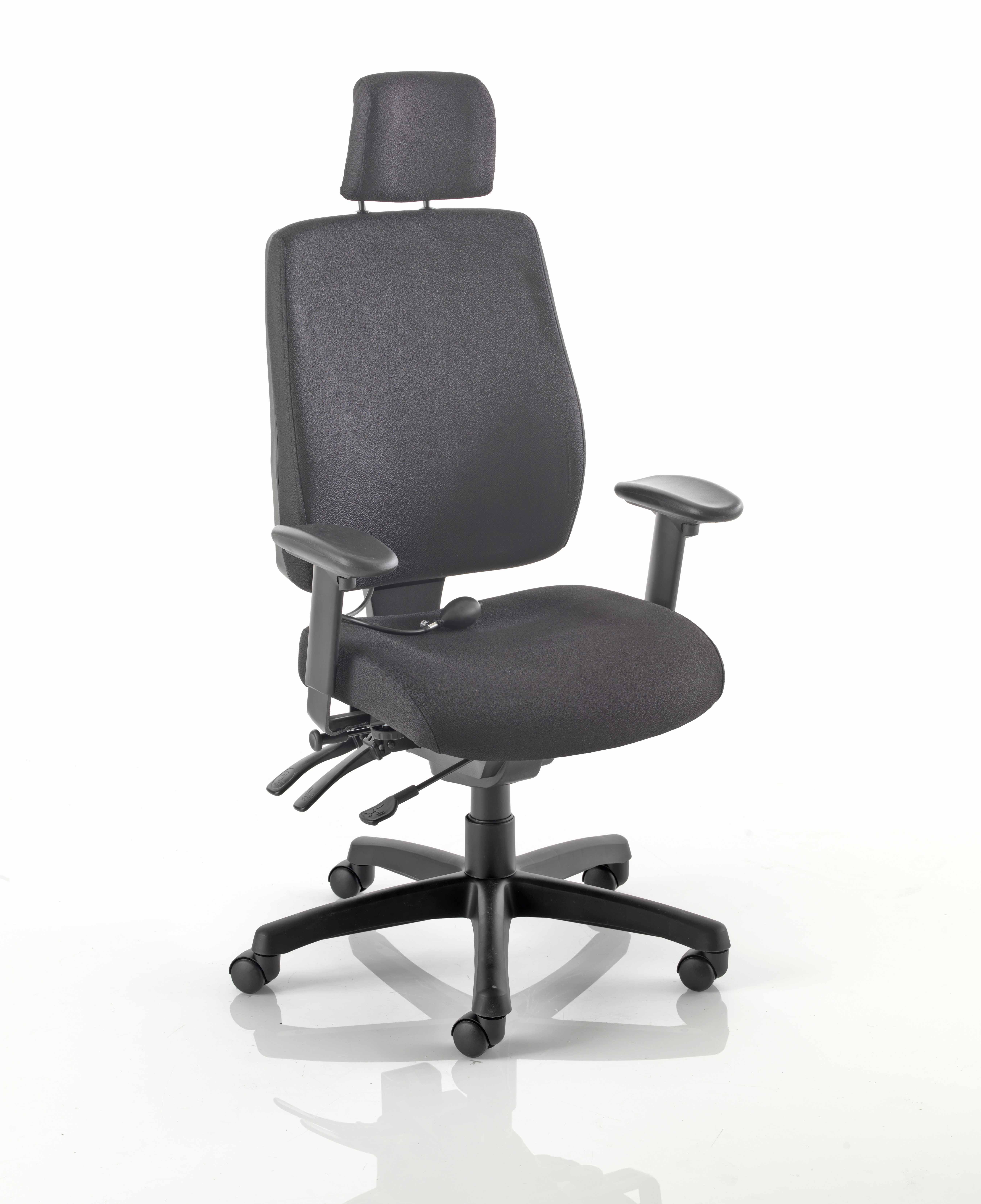 PSI HIGH BACK POSTURE CHAIR WITH ARMS