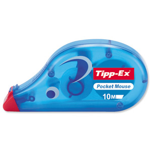 TIPPEX POCKET MOUSE CORRECTOR WHITE - MULTI BUY DISCOUNT AVAILABLE!!