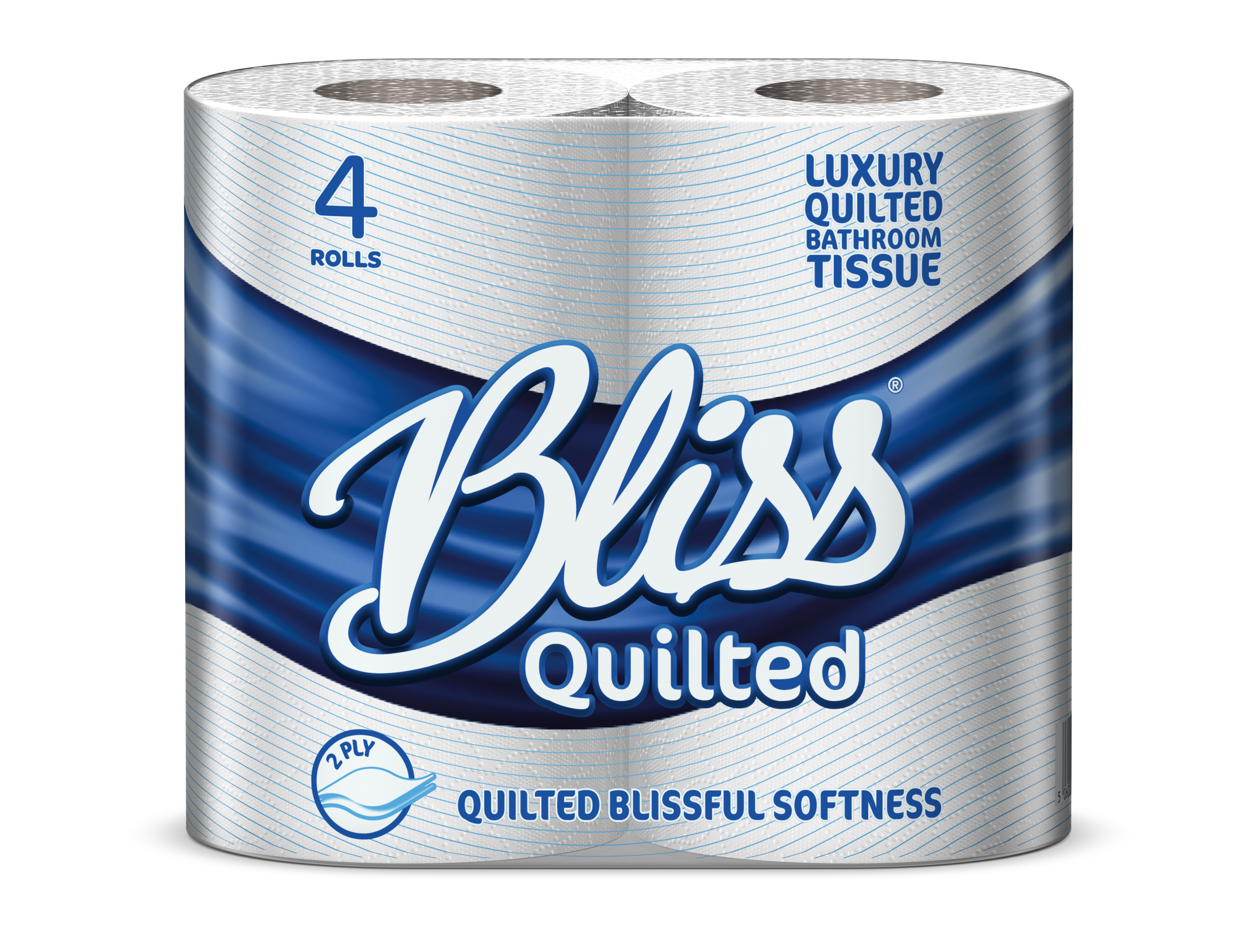 Bliss Luxury Quilted Toilet Rolls  Pk40