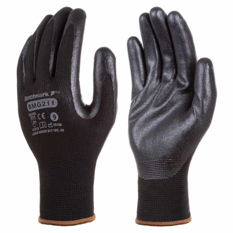 Benchmark BMG211 Multi Purpose Nitrile Gloves Benchmark BMG211 Multi Purpose Nitrile Gloves