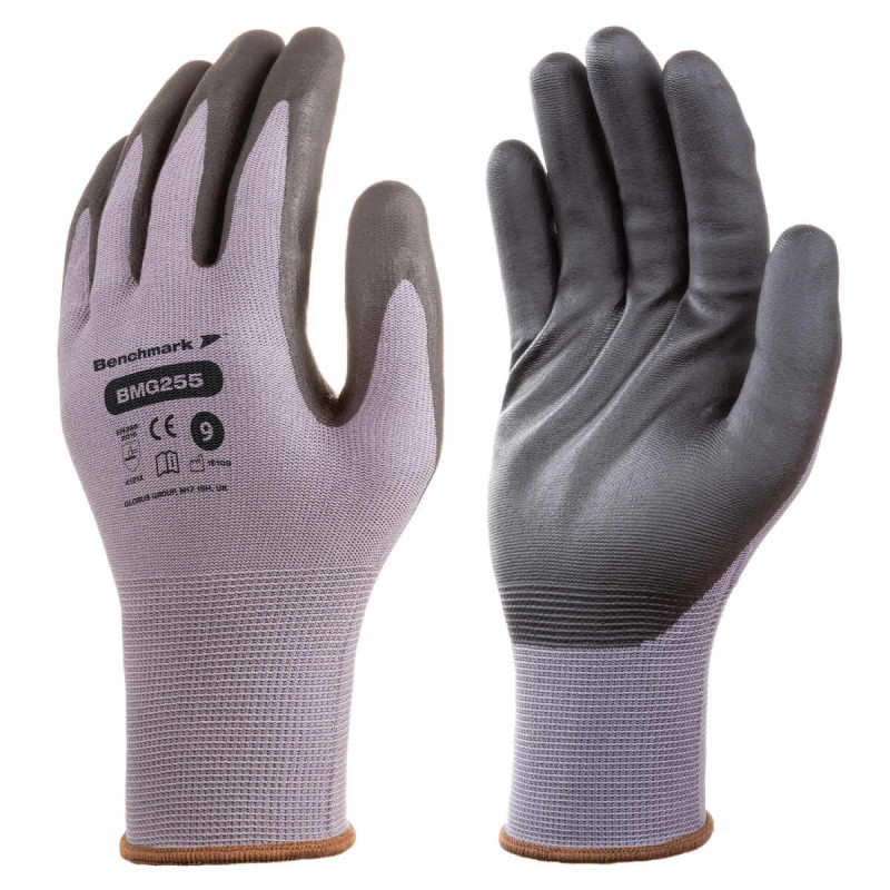 Benchmark BMG255 Multi Purpose Nylon Foam Gloves Benchmark BMG255 Multi Purpose Nylon Foam Gloves