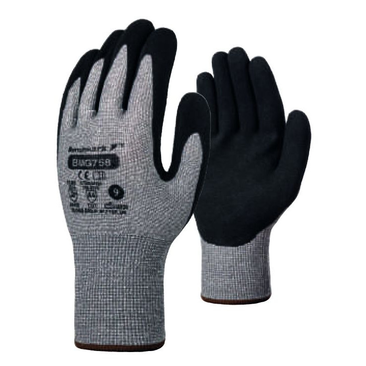 Benchmark BMG758 Cut D Nitrile Sandy Gloves Benchmark BMG758 Cut D Nitrile Sandy Gloves