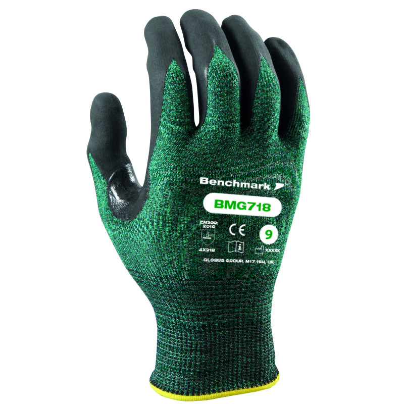 Benchmark BMG718 Cut B HPPE Nitrile Foam Gloves Benchmark BMG718 Cut B HPPE Nitrile Foam Gloves