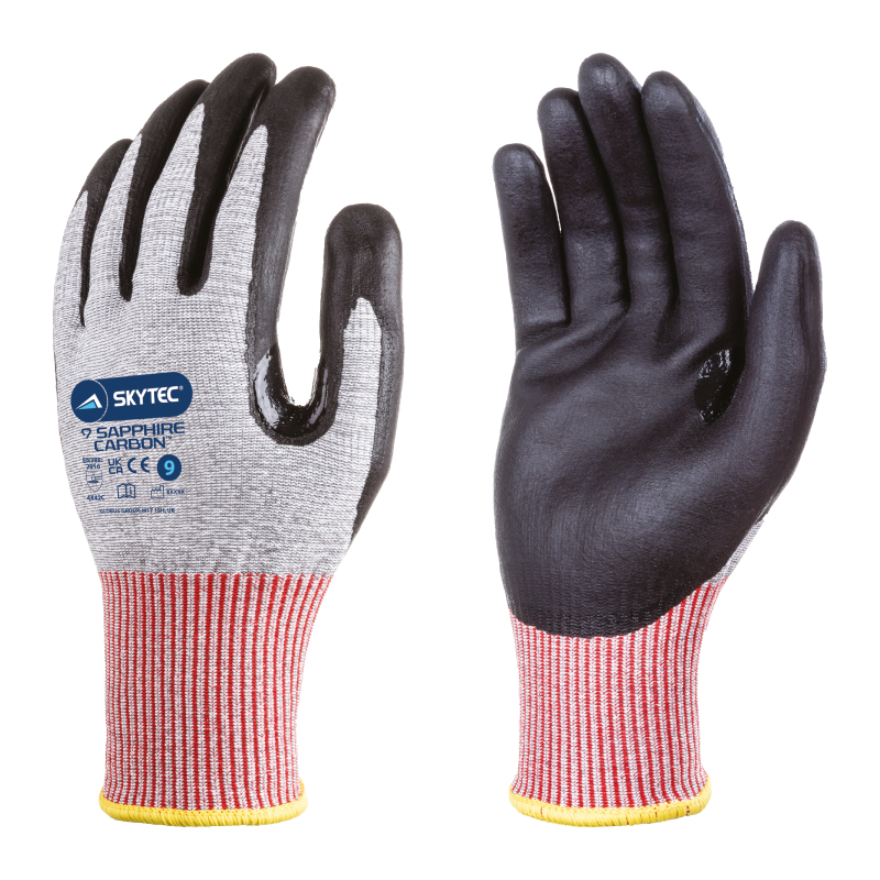 Skytec Sapphire Carbon High Cut Resist Gloves Skytec Sapphire Carbon High Cut Resist Gloves