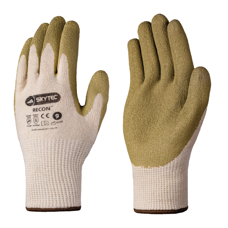 Skytec Recon Multi Purpose Latex Grip Gloves Skytec Recon Multi Purpose Latex Grip Gloves