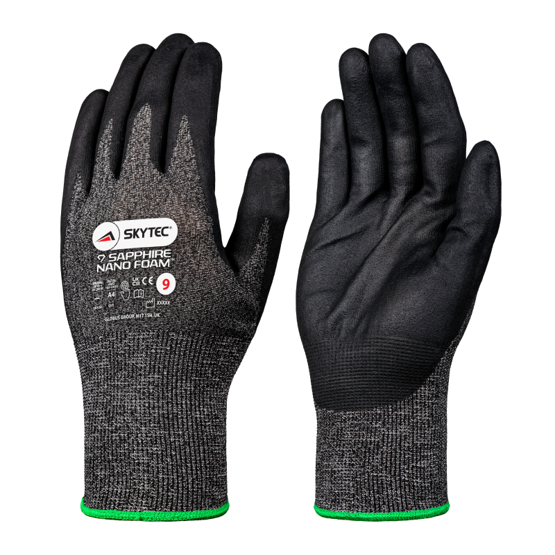 Skytec Sapphire Nano Foam Ultra Thin Cut Gloves Skytec Sapphire Nano Foam Ultra Thin Cut Gloves