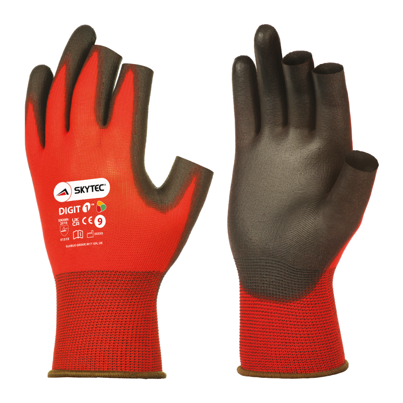 Skytec Digit 1 Open Finger Multi Purpose Gloves Skytec Digit 1 Open Finger Multi Purpose Gloves