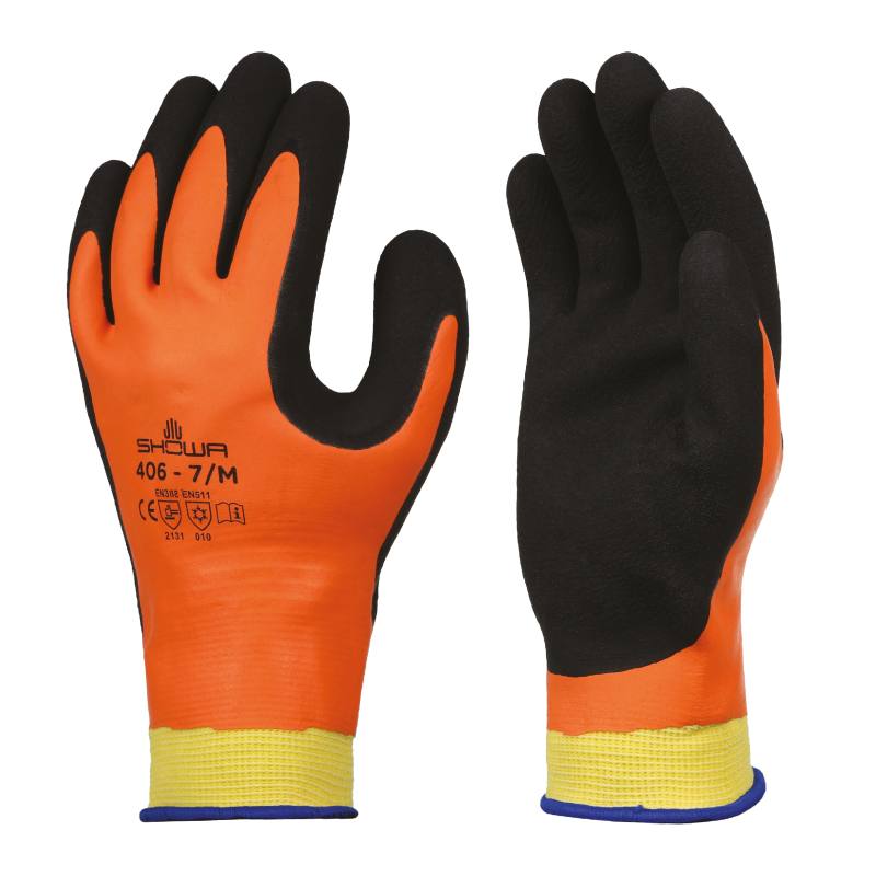 Showa 406 Multi Purpose Insulated Grip Gloves Showa 406 Multi Purpose Insulated Grip Gloves