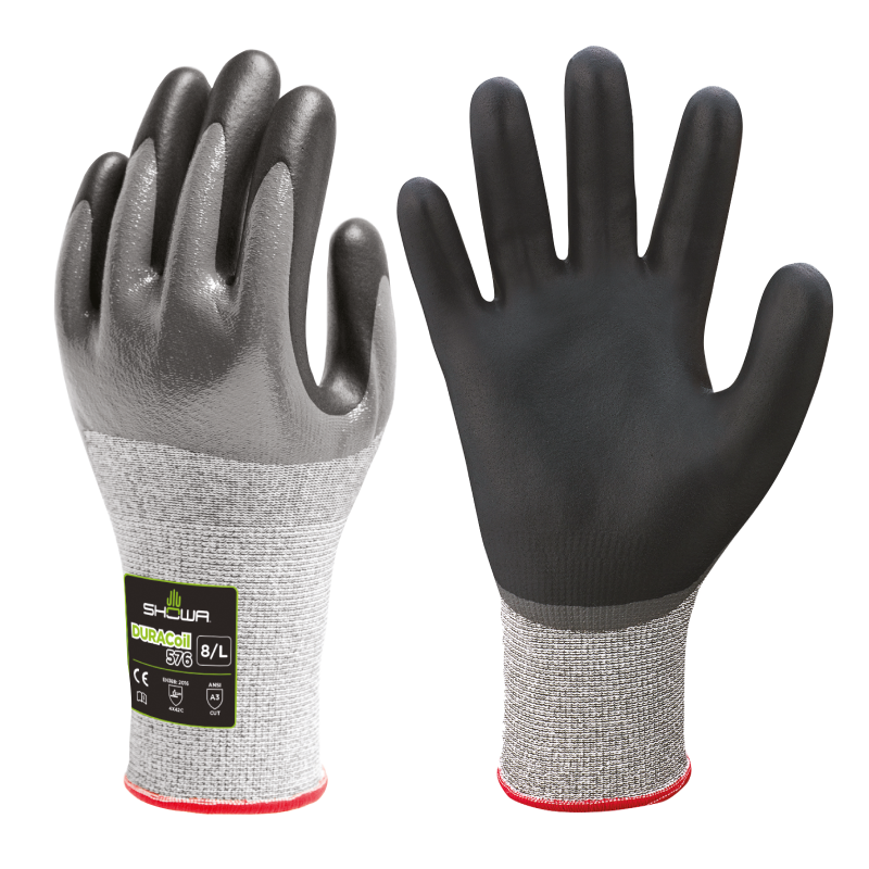 Showa 576 3/4 Coated Duracoil Lined Gloves Showa 576 3/4 Coated Duracoil Lined Gloves