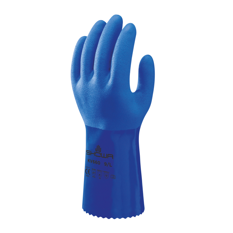 Showa KV660 Triple Dipped Cut Protect Gauntlet Showa KV660 Triple Dipped Cut Protect Gauntlet