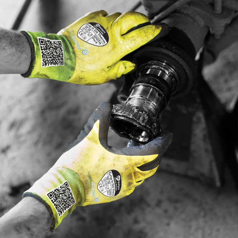 Polyco Grip It® Oil Therm Dual nitrile Coated Glove with and Fleecy Liner Polyco Grip It® Oil Therm Dual nitrile Coated Glove with and Fleecy Liner