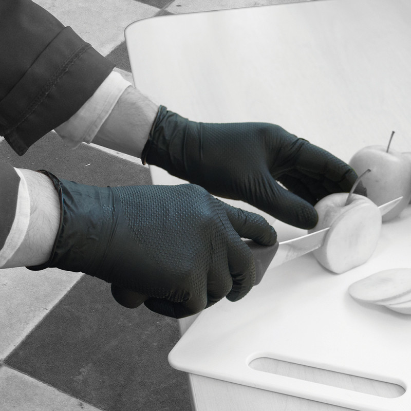 Polyco Finite ® Black Nitrile Powder Free Disposable Glove Polyco Finite ® Black Nitrile Powder Free Disposable Glove