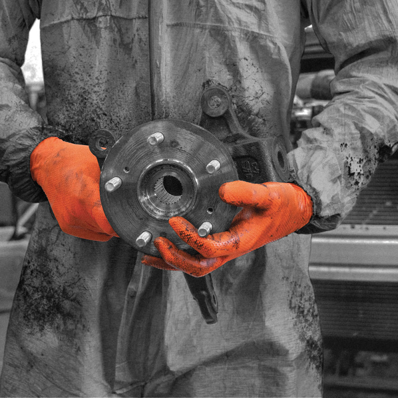Polyco Finite ® Orange Grip Nitrile Powder Free Disposable Glove Polyco Finite ® Orange Grip Nitrile Powder Free Disposable Glove