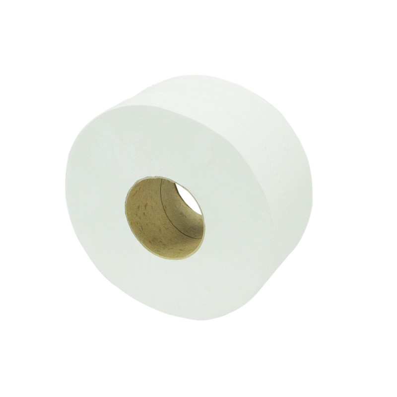 Polyco White 2 Ply Mini Jumbo Toilet Rolls Polyco White 2 Ply Mini Jumbo Toilet Rolls