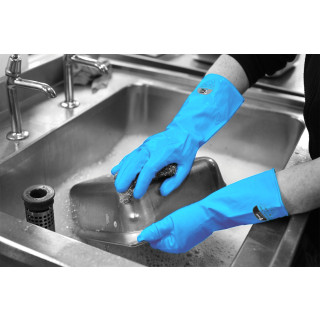 Polyco GR01 0.40mm 30cm Shield® Latex Rubber Household Glove
