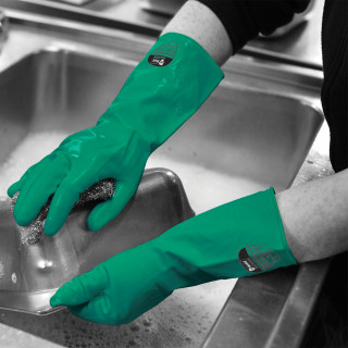 Polyco GR01 0.40mm 30cm Shield® Latex Rubber Household Glove